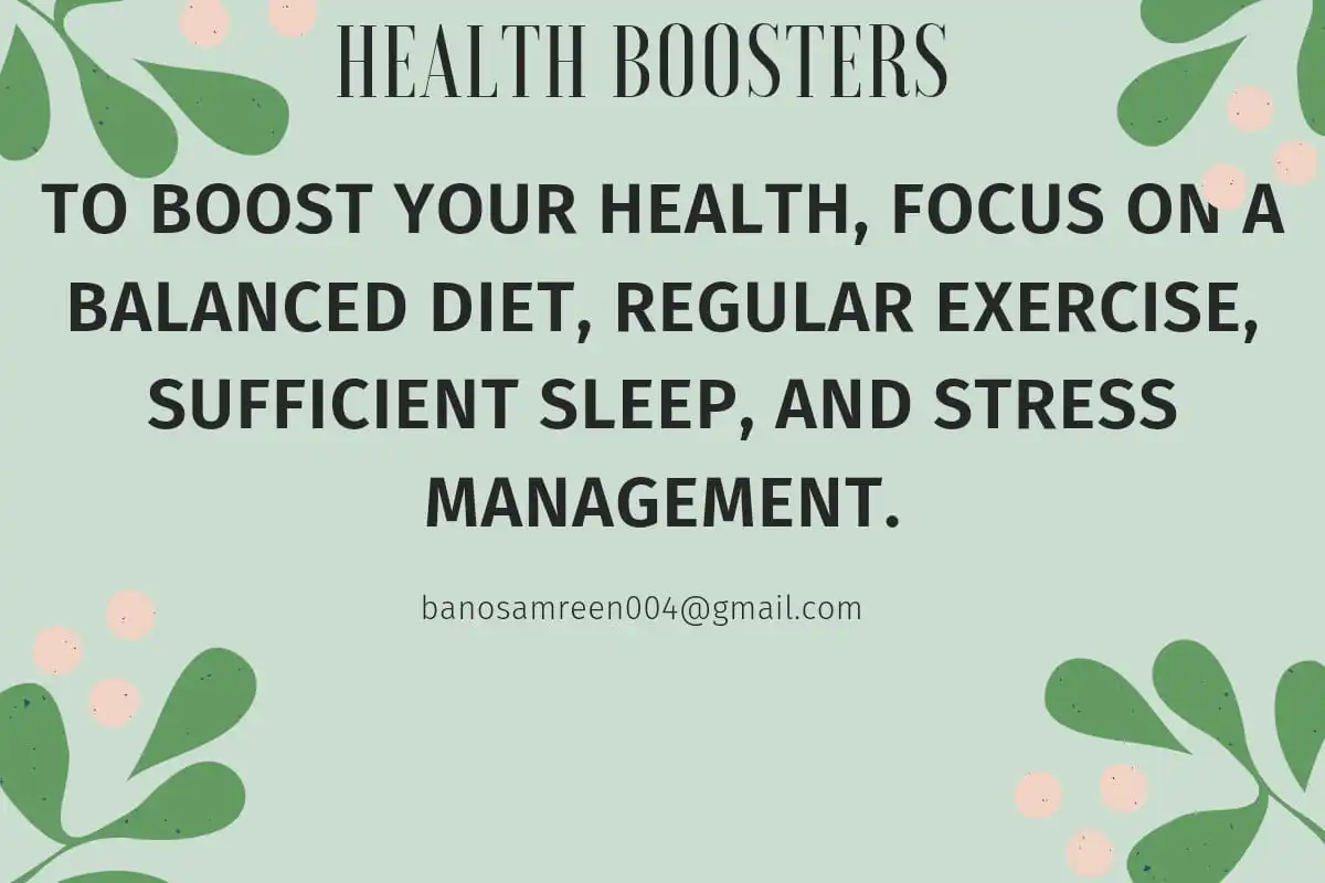 Health Boosters